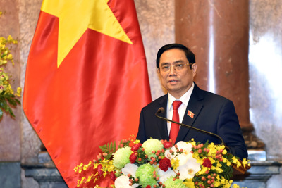 Thủ tướng Phạm Minh Chính: Chính phủ quyết tâm thực hiện hiệu quả Chiến lược vaccine với ba mũi nhọn