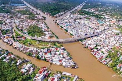 Hậu Giang: Hơn 400 tỷ đồng đầu tư Khu đô thị Trung tâm TP Ngã Bảy