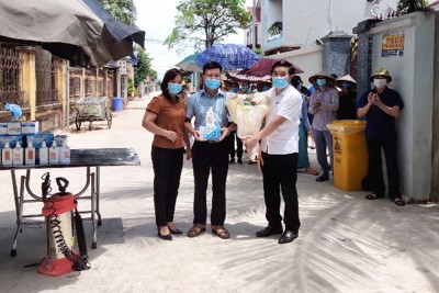 Hà Nội: Kết thúc cách ly y tế phòng dịch Covid-19 một khu dân cư tại huyện Sóc Sơn