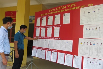Huyện Thường Tín hoàn tất công tác chuẩn bị cho bầu cử