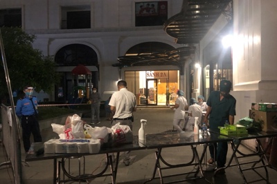 Hà Nội: Phong tỏa tạm thời tòa chung cư tại quận Hoàng Mai vì có ca mắc Covid-19