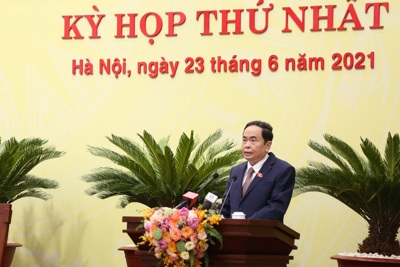 Phó Chủ tịch Thường trực Quốc hội Trần Thanh Mẫn: HĐND TP Hà Nội cần tiếp tục có nhiều giải pháp đột phá, đổi mới