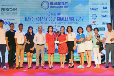 Golfer nữ Trần Mai Anh vô địch giải "Hanoi Notary Golf Changllenge 2017"