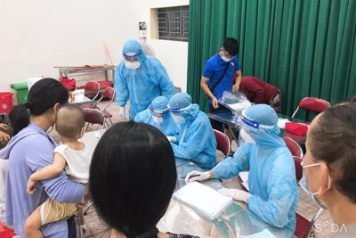 Nghệ An: Đã có kết quả xét nghiệm 26 trường hợp F1 liên quan ca nhiễm tại Thành phố Vinh