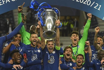 Màn ăn mừng đầy cảm xúc của Chelsea sau khi vô địch Champions League