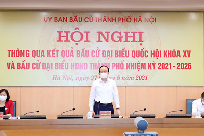 Hà Nội: Sẽ sớm công bố kết quả bầu cử đại biểu HĐND TP nhiệm kỳ 2021-2026