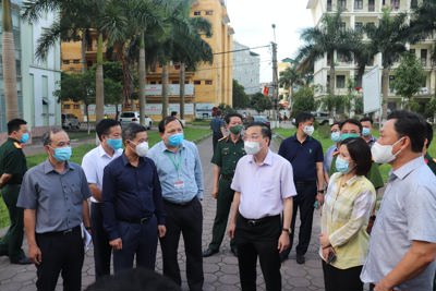 Chủ tịch UBND TP Hà Nội Chu Ngọc Anh: “Gia Lâm cần nâng mức độ phòng chống dịch Covid-19 cao hơn”