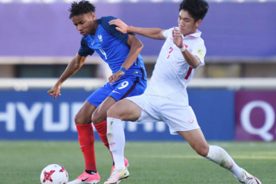 U20 Việt Nam - U20 Pháp: 0 – 4: Chấp nhận để tính đường xa