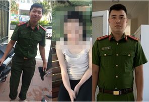 Hà Nội: 2 chiến sĩ công an kịp thời cứu người phụ nữ đuối nước tại Hồ Tây