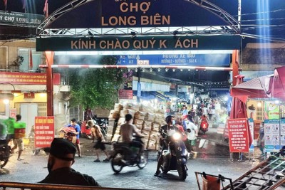 Hà Nội: Người từng đến ngõ 187 đường Hồng Hà và chợ Long Biên tự cách ly tại nhà