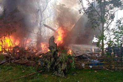 Vụ rơi máy bay quân sự ở Philippines: Đã có 47 người chết, hàng chục người bị thương