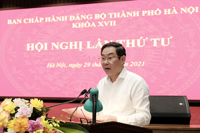 Xây dựng Đảng bộ TP Hà Nội trong sạch, vững mạnh, tiêu biểu