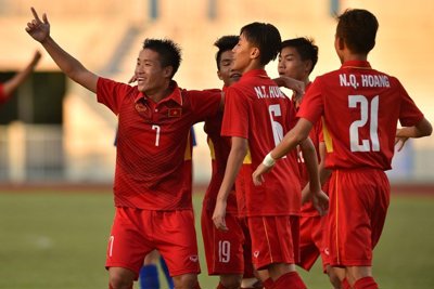 U15 Việt Nam sớm giành vé vào bán kết giải vô địch U15 AFF 2017