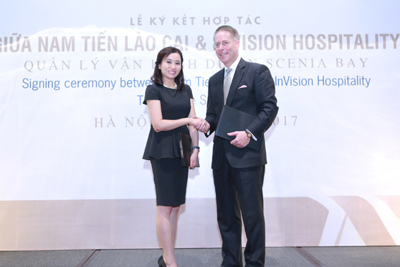 Nam Tiến Lào Cai “bắt tay” InVision Hospitality phát triển Scenia Bay