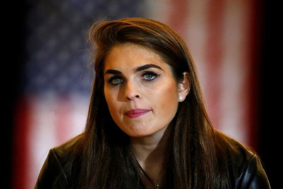 Bà Hope Hicks được bổ nhiệm làm Giám đốc truyền thông Nhà Trắng