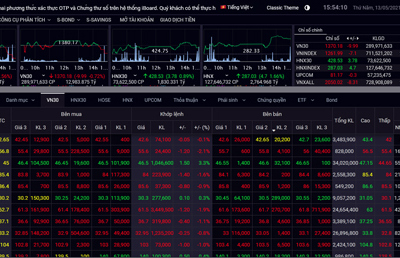 Chứng khoán hôm nay 13/5: VN-Index gặp khó khi nhóm bluechip phân hóa