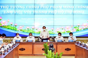 Thủ tướng Phạm Minh Chính làm việc với TP Hồ Chí Minh, giải quyết những vấn đề trọng tâm, cấp bách của Thành phố