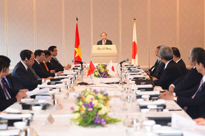 Thủ tướng mong doanh nghiệp Nhật tham gia quá trình cổ phần hóa ở Việt Nam