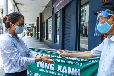 Quận Hoàn Kiếm, Hà Nội: “Vùng xanh” ngăn chặn dịch từ bên ngoài, bảo vệ khu dân cư bên trong