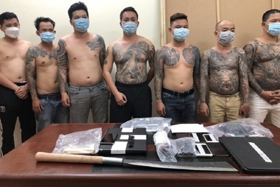 TP Hồ Chí Minh: Triệt phá băng nhóm xã hội đen, bắt giữ 23 đối tượng
