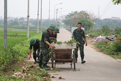 Vì một thị xã Sơn Tây xanh, sạch, đẹp trước ngày bầu cử