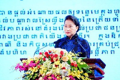 "Quan hệ Việt Nam - Campuchia như dòng Mê Kông không bao giờ cạn"