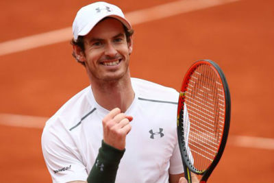 Vòng 4 Roland Garros: Murray suýt thua vì chủ quan