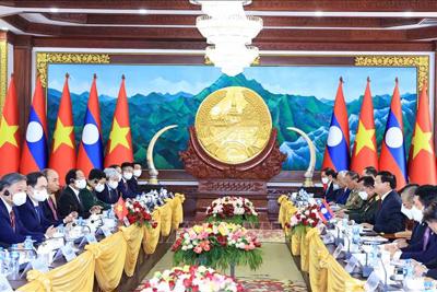 Ưu tiên cao nhất cho việc không ngừng củng cố, vun đắp mối quan hệ Việt - Lào