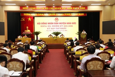 Ông Nguyễn Hoàng Trường tiếp tục được bầu làm Chủ tịch UBND huyện Hoài Đức