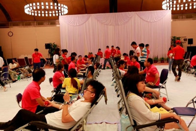 Ngày hội Giọt hồng tri ân 2017 tiếp nhận gần 4.200 đơn vị máu