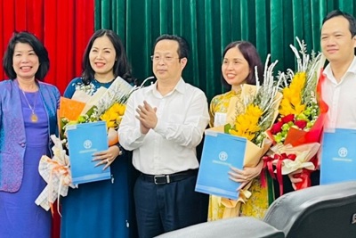 NSƯT Thanh Hiền được bổ nhiệm giữ chức Giám đốc Nhà hát múa rối Thăng Long