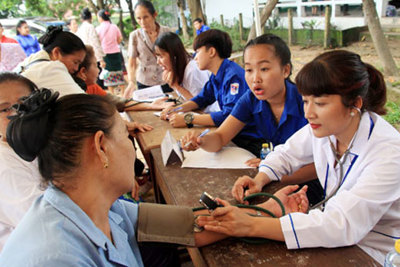 Nhiều hoạt động tình nguyện ý nghĩa của tuổi trẻ Thủ đô tại Lào