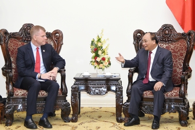 Thủ tướng Nguyễn Xuân Phúc tiếp Phó Chủ tịch Ngân hàng Phát triển châu Á