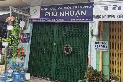TP Hồ Chí Minh: Phạt Giám đốc HTX Môi trường Phú Nhuận vì ký giấy "thông hành" cho con sai quy định