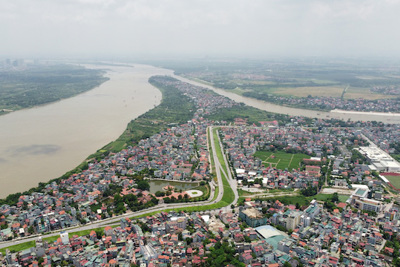 Quy hoạch phân khu đô thị sông Hồng: Bộ NN&PTNT đề nghị Hà Nội kiểm soát chặt đất ngoài bãi sông