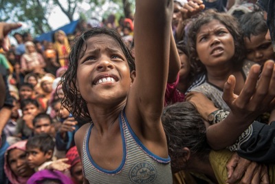 Những gương mặt trẻ em giữa cuộc khủng hoảng của người Rohingya