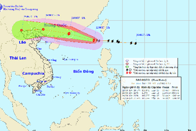 Tin bão trên biển đông - Cơn bão số 6