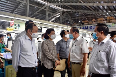 Bộ Y tế kiểm tra công tác phòng chống dịch Covid-19 tại Kiên Giang