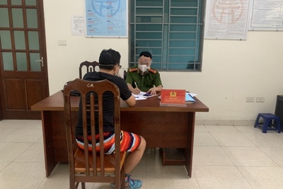 Huyện Quốc Oai xử phạt hành chính 279 trường hợp sau 2 tuần giãn cách xã hội