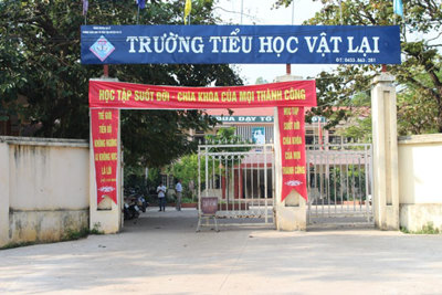 Huyện Ba Vì còn 133 phòng học cấp 4