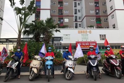 Người dân huyện Thanh Oai nêu cao ý thức tự giác thực hiện giãn cách xã hội