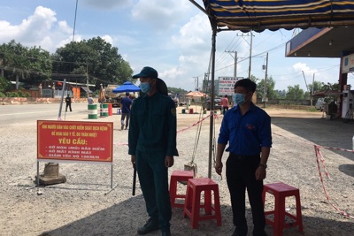 Bình Phước: Phát hiện ca dương tính đầu tiên với SARS-CoV-2 ở huyện Chơn Thành