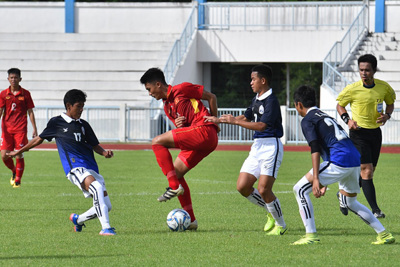 U15 Việt Nam ngược dòng giành chiến thắng trước Campuchia