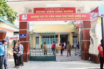 Nghệ An: Phong tỏa khoa Hồi sức cấp cứu của Bệnh viện Ung bướu do F1 tử vong