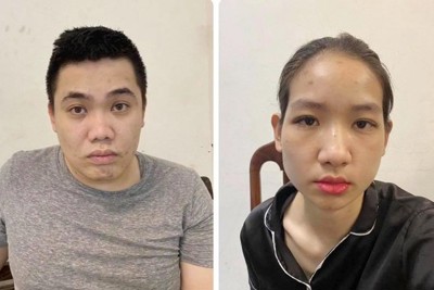 Hà Nội: Đang mua bán ma tuý, đôi nam nữ bị bắt quả tang