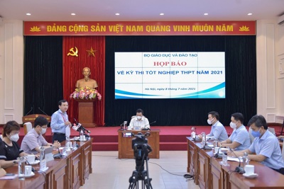 Kỳ thi tốt nghiệp THPT 2021 (đợt 1) đã kết thúc thành công và an toàn