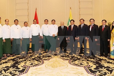 Đảng Đoàn kết và Phát triển Myanmar coi trọng quan hệ với Việt Nam