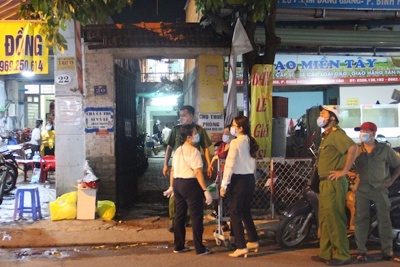 TP Hồ Chí Minh: Phong tỏa con hẻm ở Bình Tân vì ca nghi nhiễm Covid-19