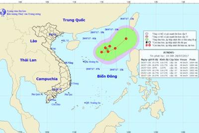 1 tháng, biển Đông hứng chịu 4 cơn bão, áp thấp nhiệt đới