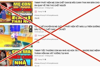 Đăng nội dung độc hại, chủ kênh Timmy TV bị phạt 15 triệu đồng